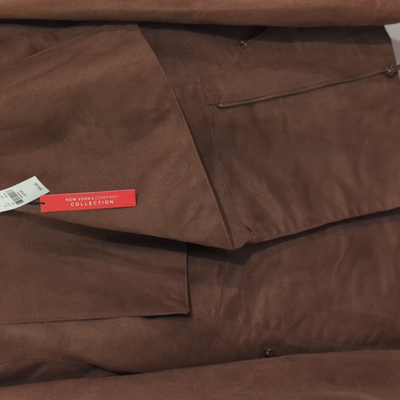 NY & Co Suede Like Jacket - Picture 2 of 3